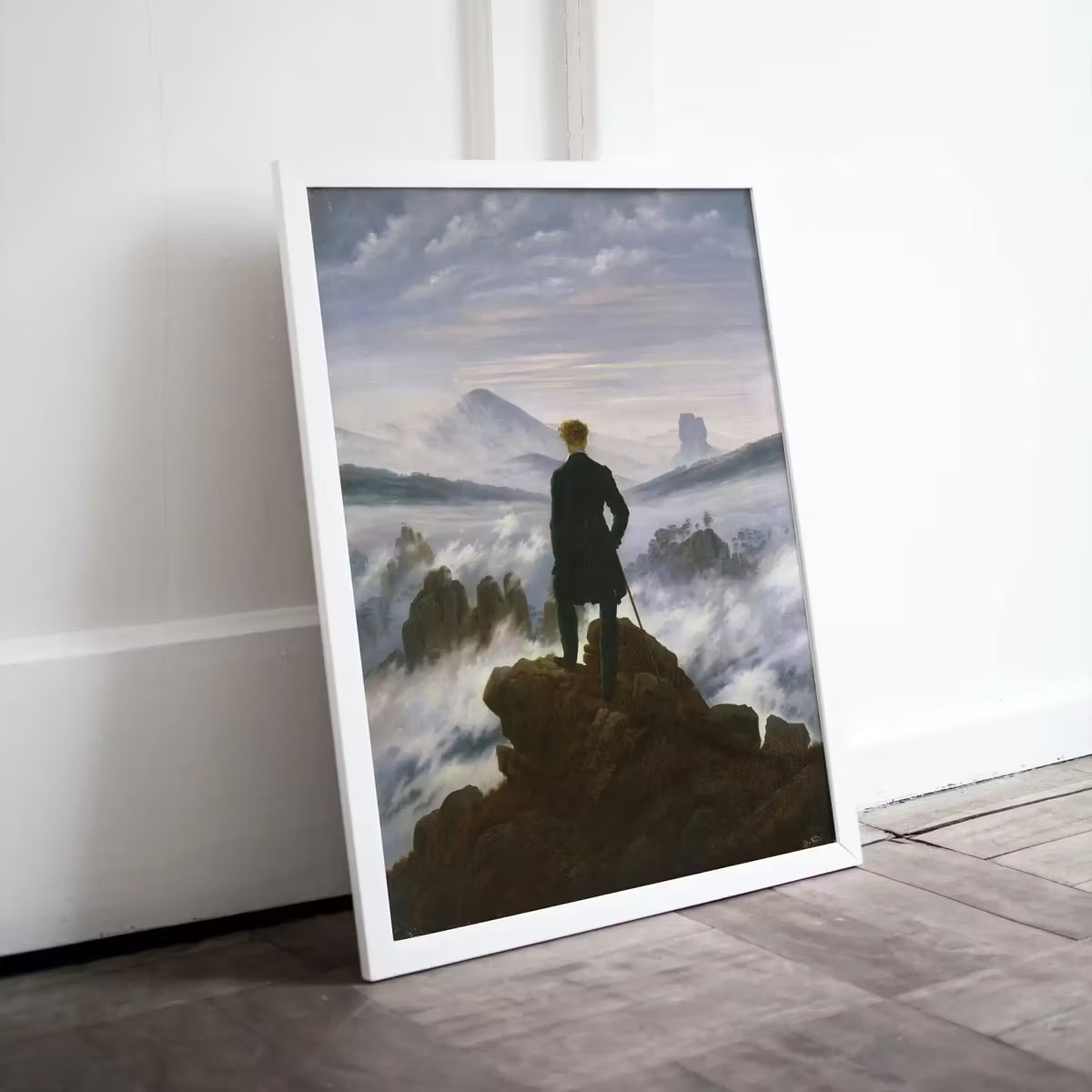 Wanderer Above the Sea of Fog by Caspar Friedrich. Printable Famous Vintage Landscape Painting. Instant . Wall Art Print – Printable Wall Art