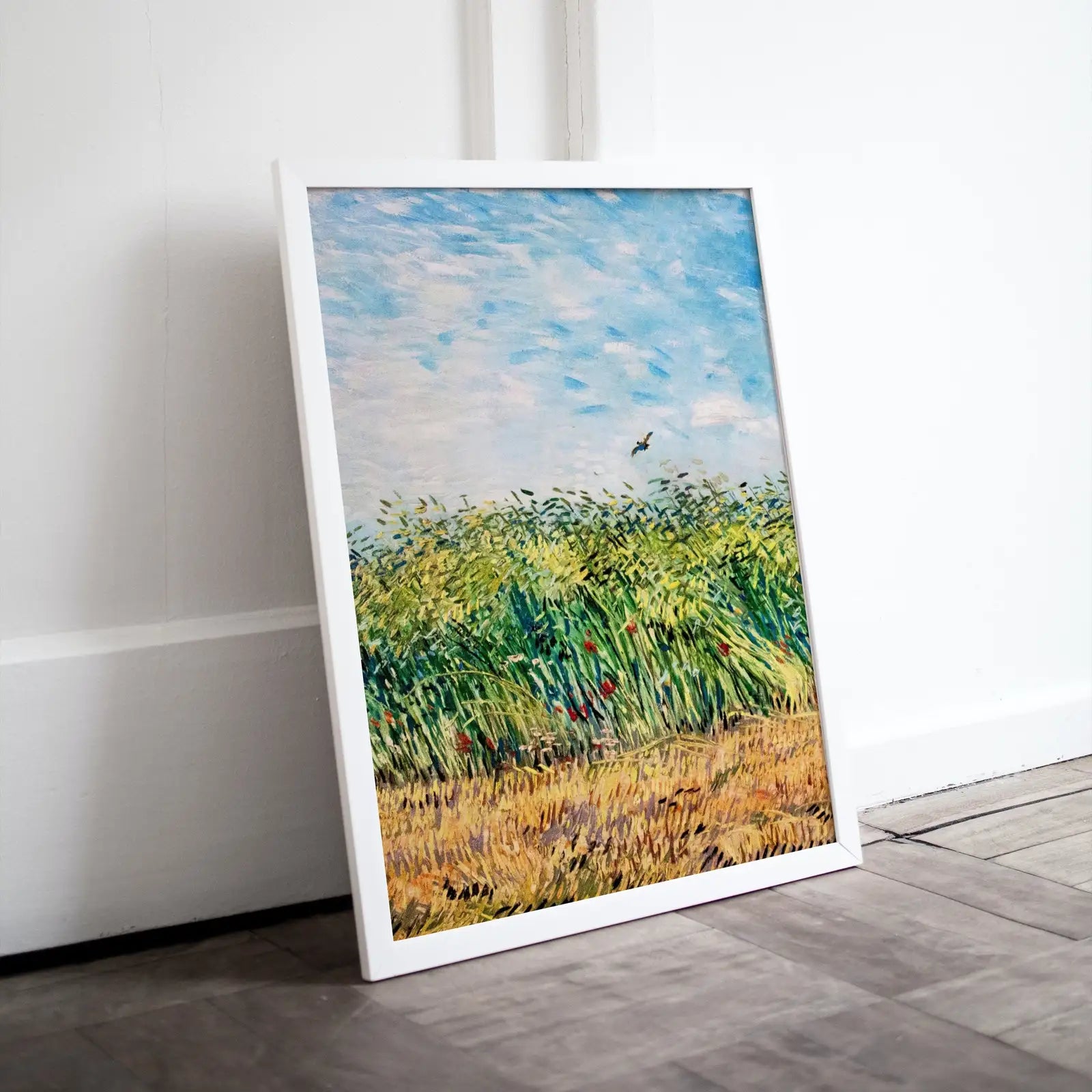 Champ de Blé avec Alouette de Vincent van Gogh - Œuvre d’Art Célèbre à Télécharger. Téléchargement Instantané, Tableau Vintage de van Gogh. Décor Mural. Impression d’art