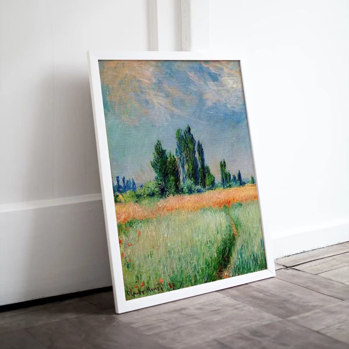 Wheatfield Painting by Claude Monet. Famous Monet Art. Instant Download Vintage Decor. Monet Landscape Printable Wall Art. Vintage Decor – Printable Wall Art