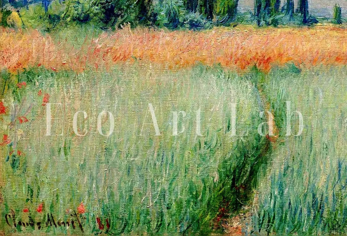 Wheatfield Painting by Claude Monet. Famous Monet Art. Instant Download Vintage Decor. Monet Landscape Printable Wall Art. Vintage Decor – Printable Wall Art