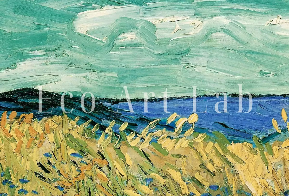 Wheatfield With Cornflowers by Vincent van Gogh. Famous Printable Art. Instant Download van Gogh Print. Vintage Landscape Painting. Fine Art – Printable Wall Art