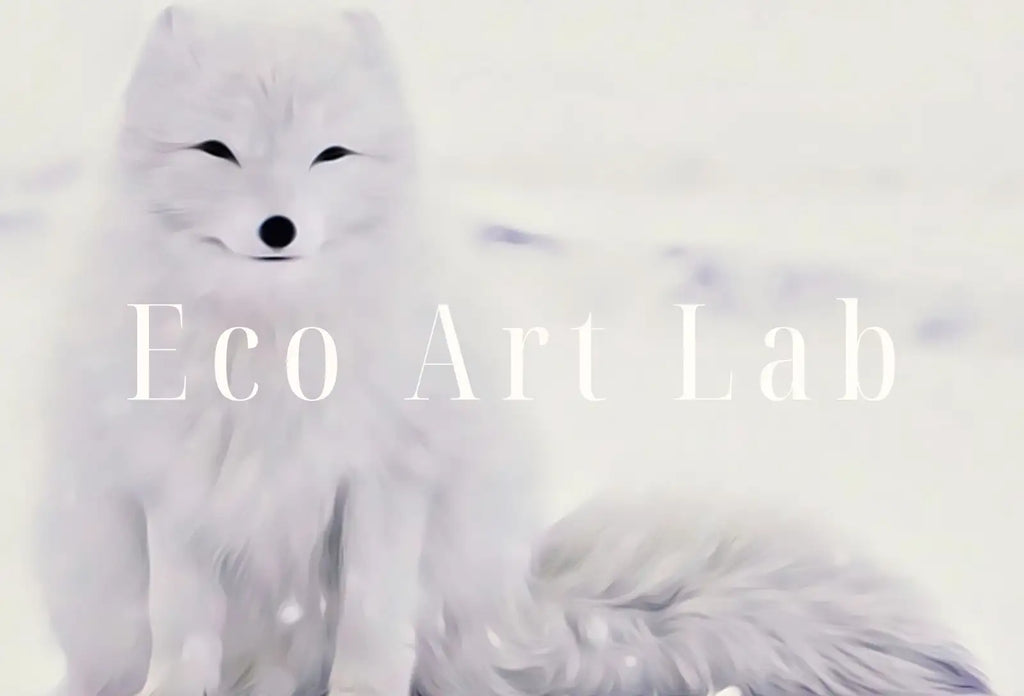 Renard arctique blanc dans la neige. Art mural imprimable. Téléchargement numérique de l’affiche d’art mural du renard. Impression numérique d’art de la nature. Téléchargement instantané de la décoration d’hiver