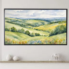 Wild Flowers Frame TV Art. Countryside Scene Home Decor. Botanical Wall Decor for Samsung Frame TV. – Frame TV  Art