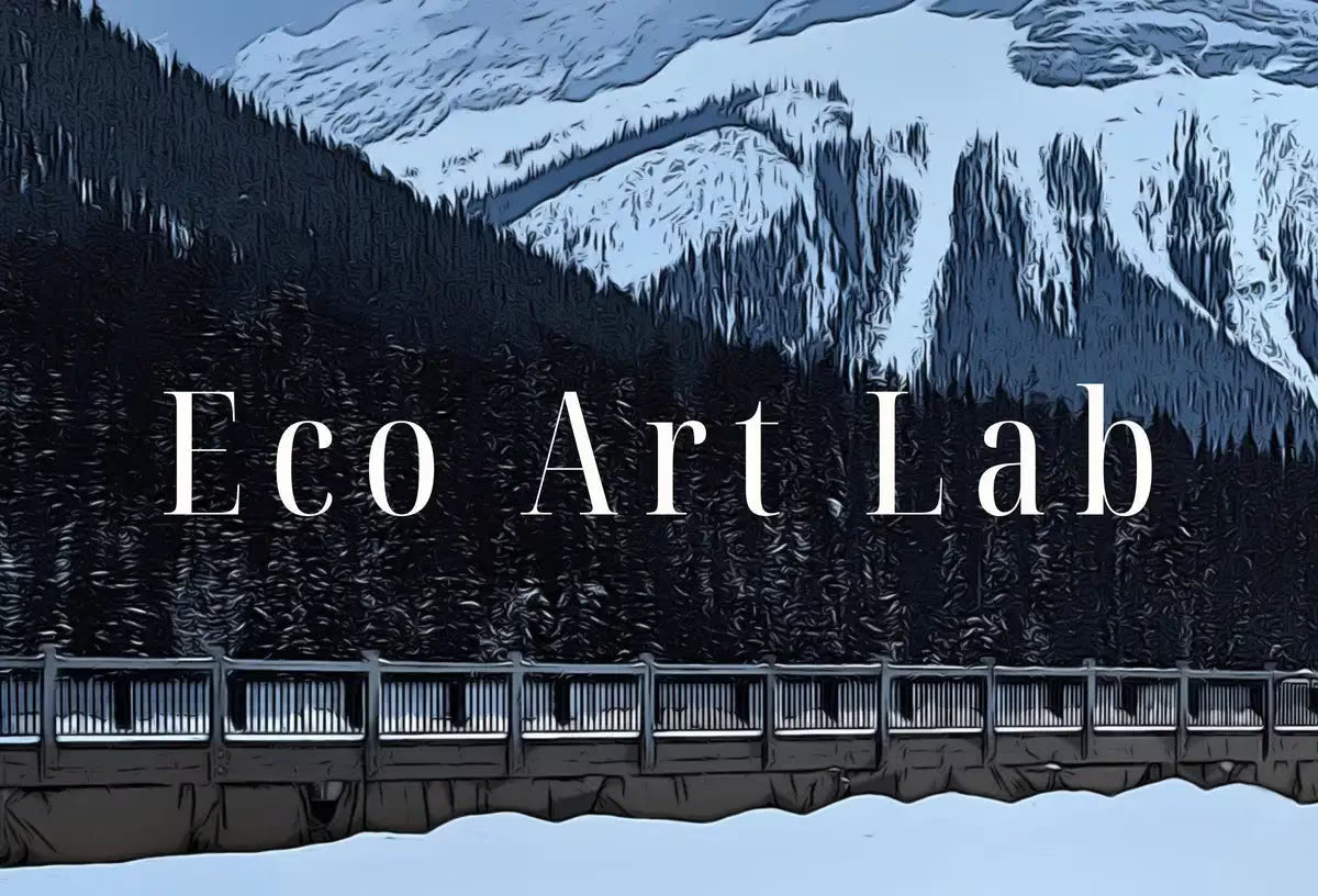 Winter Log Cabin in Snowy Mountains. Landscape Digital Painting. Printable Wall Art. Home or Office Decor Nature Art Print. Instant Download – Printable Wall Art