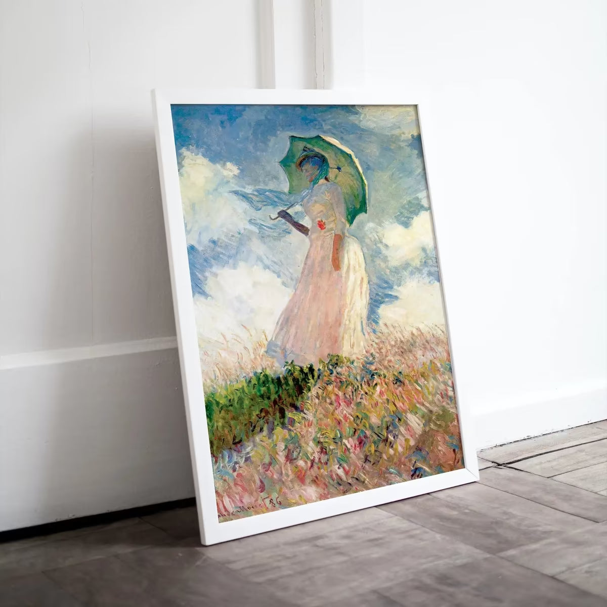 Woman with a Parasol Claude Monet Painting Famous Monet Art. Instant Download Vintage Decor. Monet Printable Wall Art. Spring Vintage Decor – Printable Wall Art