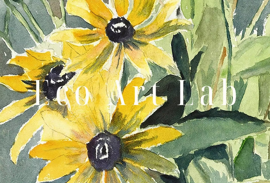 Yellow Flowers Vase Still Art Vintage Print. Botanical Painting Still Life Printable Digital Wall Art. Antique Retro Style Instant Download – Printable Wall Art