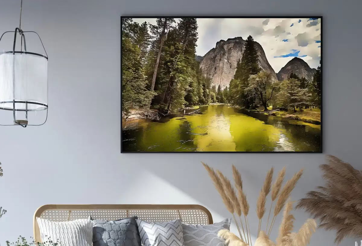 Yosemite Wall Art National Park Poster. Instant Download Yosemite Poster National Park Art, Mountain Landscape Wall Decor Printable Wall Art – Printable Wall Art