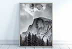 Yosemite Wall Art Poster. Instant Download Yosemite Vertical Poster National Park Art, Black and White Wall Decor Printable Wall Art – Printable Wall Art