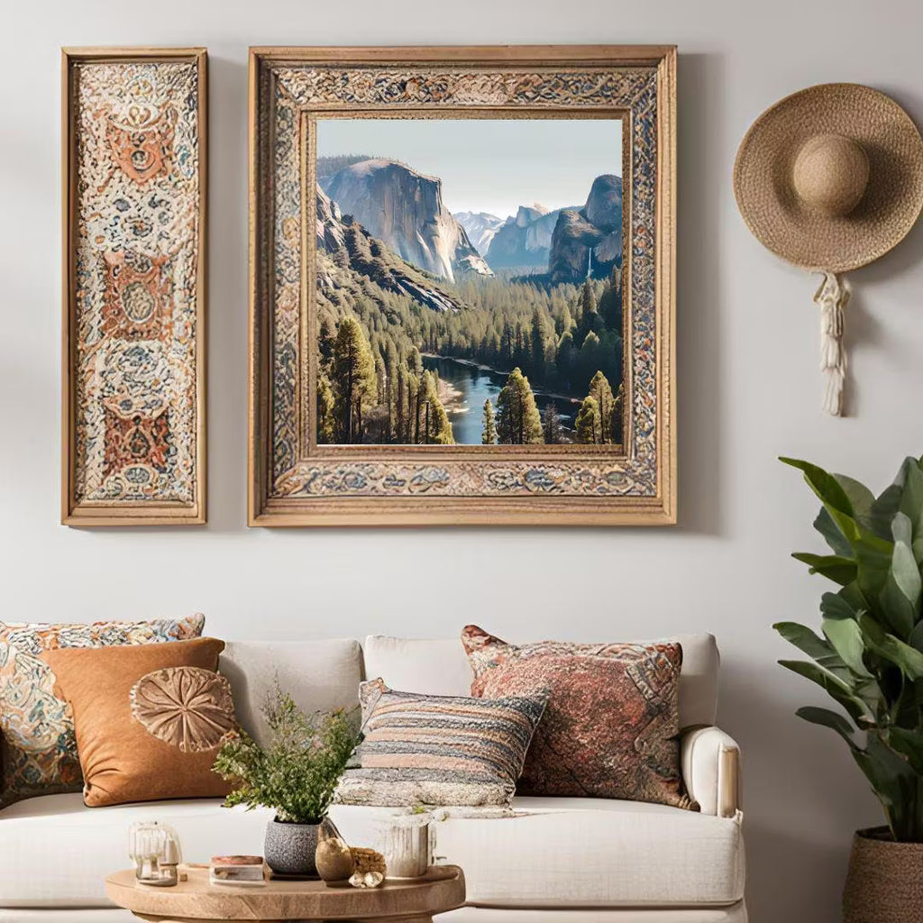 Yosemite Wall Art Printable I Mountain Landscape Home Decor I Watercolor Nature Art Digital Download – Printable Wall Art Digital Download