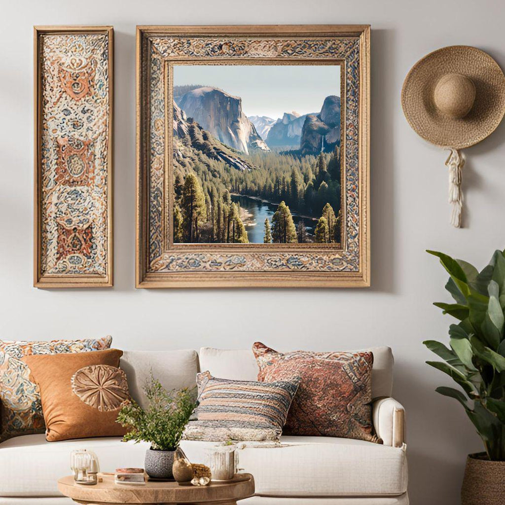 Second included artwork preview from Yosemite Wall Art Printable I Mountain Landscape Home Decor I Watercolor Nature Art Digital Download featuring various scenes.
