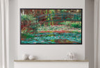 Samsung Frame TV Art - Water Lily Pond Famous Claude Monet