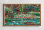 Samsung Frame TV Art - Water Lily Pond Famous Claude Monet