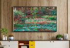 Samsung Frame TV Art - Water Lily Pond Famous Claude Monet