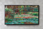 Samsung Frame TV Art - Water Lily Pond Famous Claude Monet