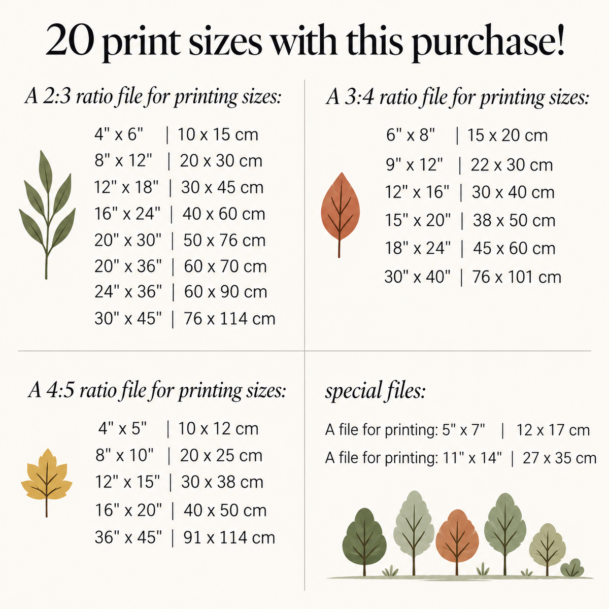How it works: download, print at home or at a print shop, and frame your wall art